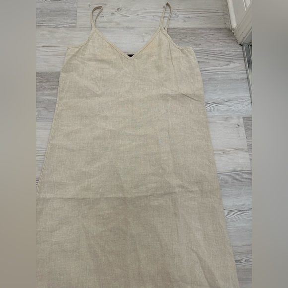 Jenni Kayne linen Breeze Slip dress in color Natural size medium - Picture 2 of 2